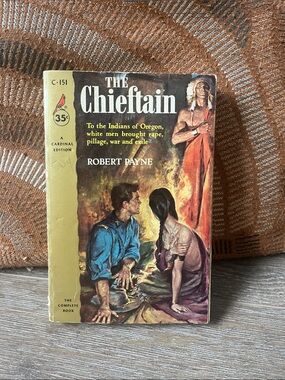 The Chieftain by Robert Payne - Vintage Paperback with Illustrated Cover on 1954